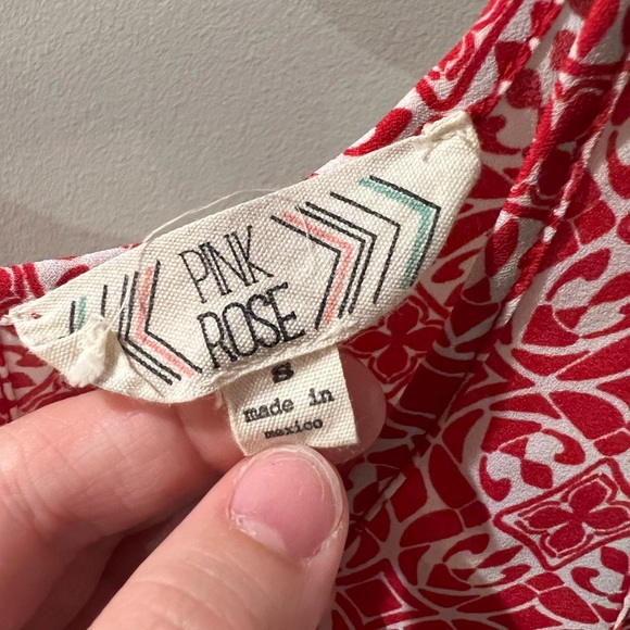 Pink rose top - Picture 2 of 3